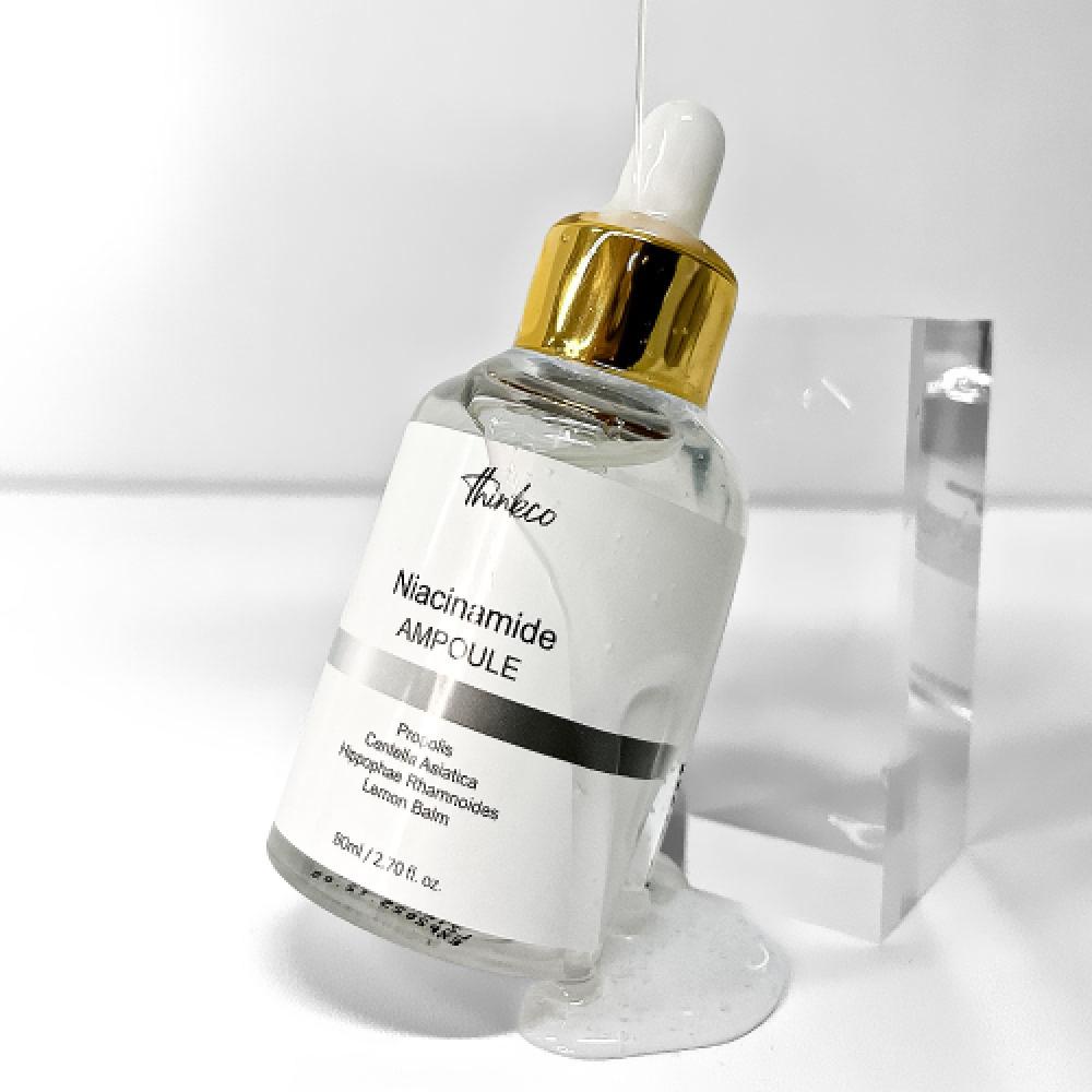 Thinkco Niacinamid Aufhellendes Aufhellendes Ampullen Serum 80ml