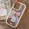 Girl Cartoon Suitable for IPhone 16 Apple 15 Mobile Phone Case 14 ProMax Bow Puppy 12 Anti Fall 13 Hard