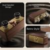 Retro FM Radio with Bluetooth Super Bass Vintage Radio Sound Bar Bluetooth Speaker  Classic