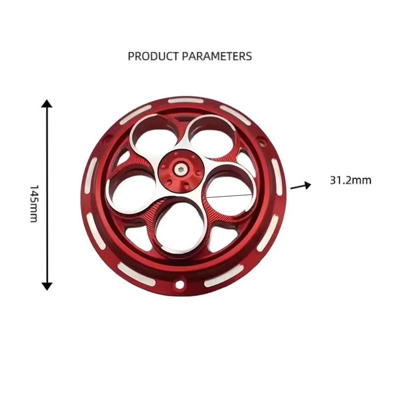 Cooling Fan Cover Radiator Accessory for Sprint Primavera 150 2013 Motorcycle Engine Fan Protective Cover
