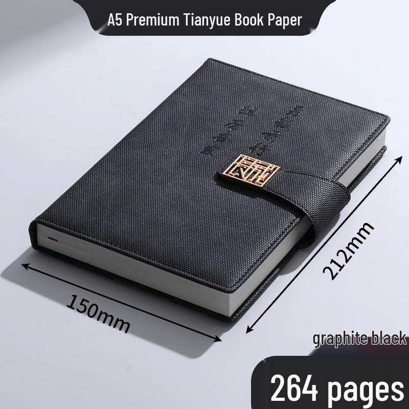 A5 Custom Strap Diary Notebook with Logo in Gift Box