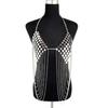 New Jewelry Products From Europe And America Hot Metal Sheet Alloy Bra Chain Tassel Body Chain Necklace Accessories Body Chain