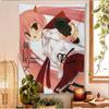 Anime Aria H Kanzaki Tapestry Pink Twin‑tails Girl Wall Hanging Cloth Poster Home Decor Background For Bedroom Dorm Living Room