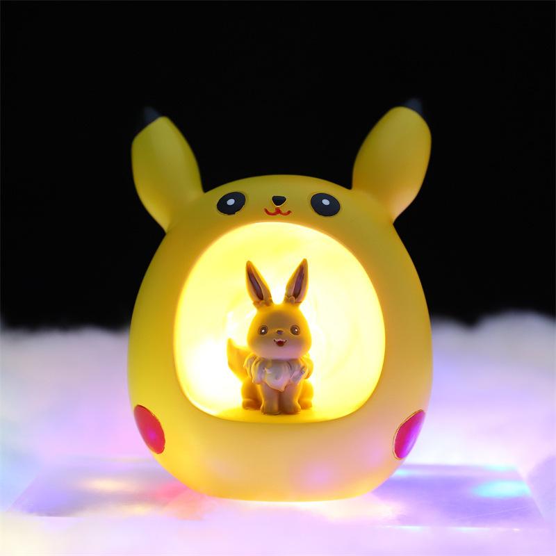 Resin Night Light Hand-Painted Lamp Children's Gift Cartoon Night Light
