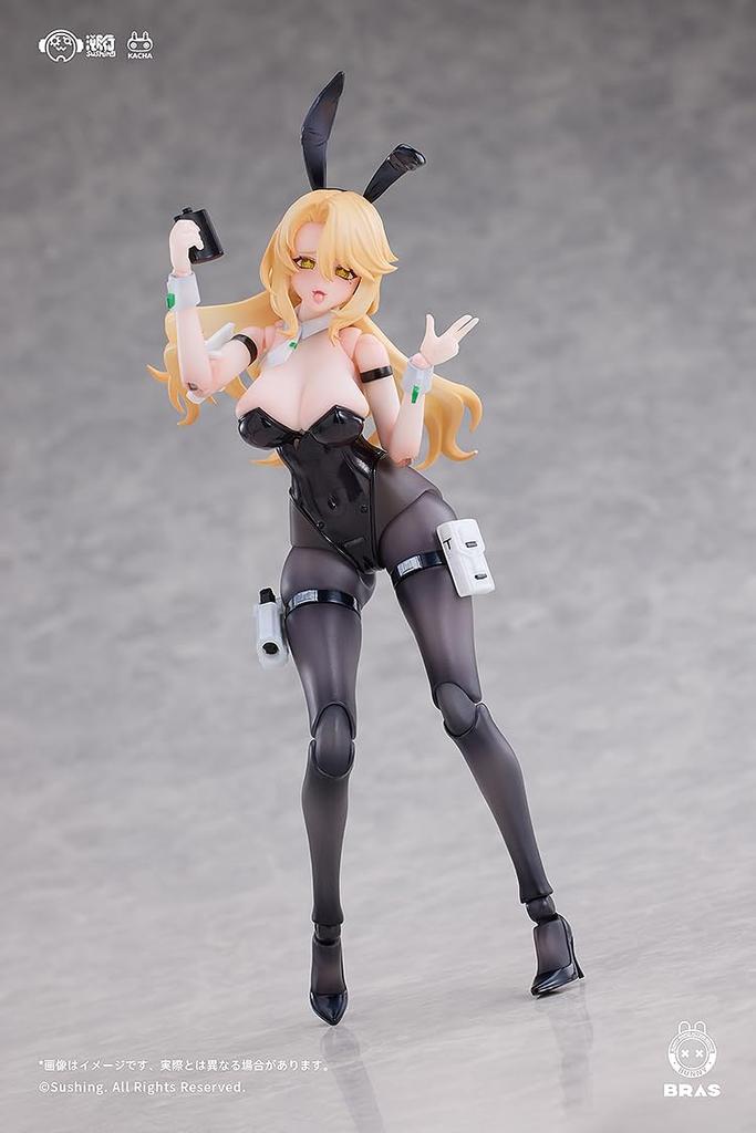 Sushing Bunny Rapid Action Squad Guardian and some parts scale fully assembled action figure Elena, PVC, ABS, POM, included, 1/12 pre-painted,