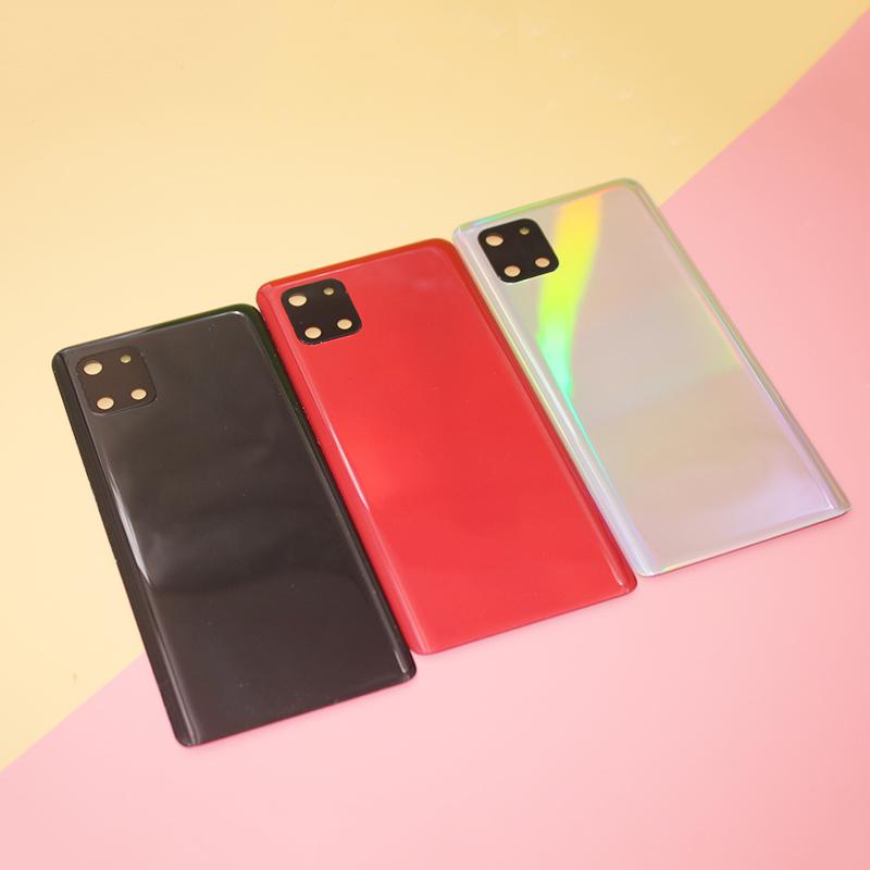 Battery Back Cover For Samsung Note 10 Lite Rear Panel Housing Cover Replace For Galaxy Note10 lite Phone Case With Camera Lens