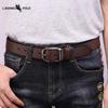 Men's Top Layer Pure Cowhide Belt Genuine Leather Pin Buckle Retro Fashion Trend Jeans Belt