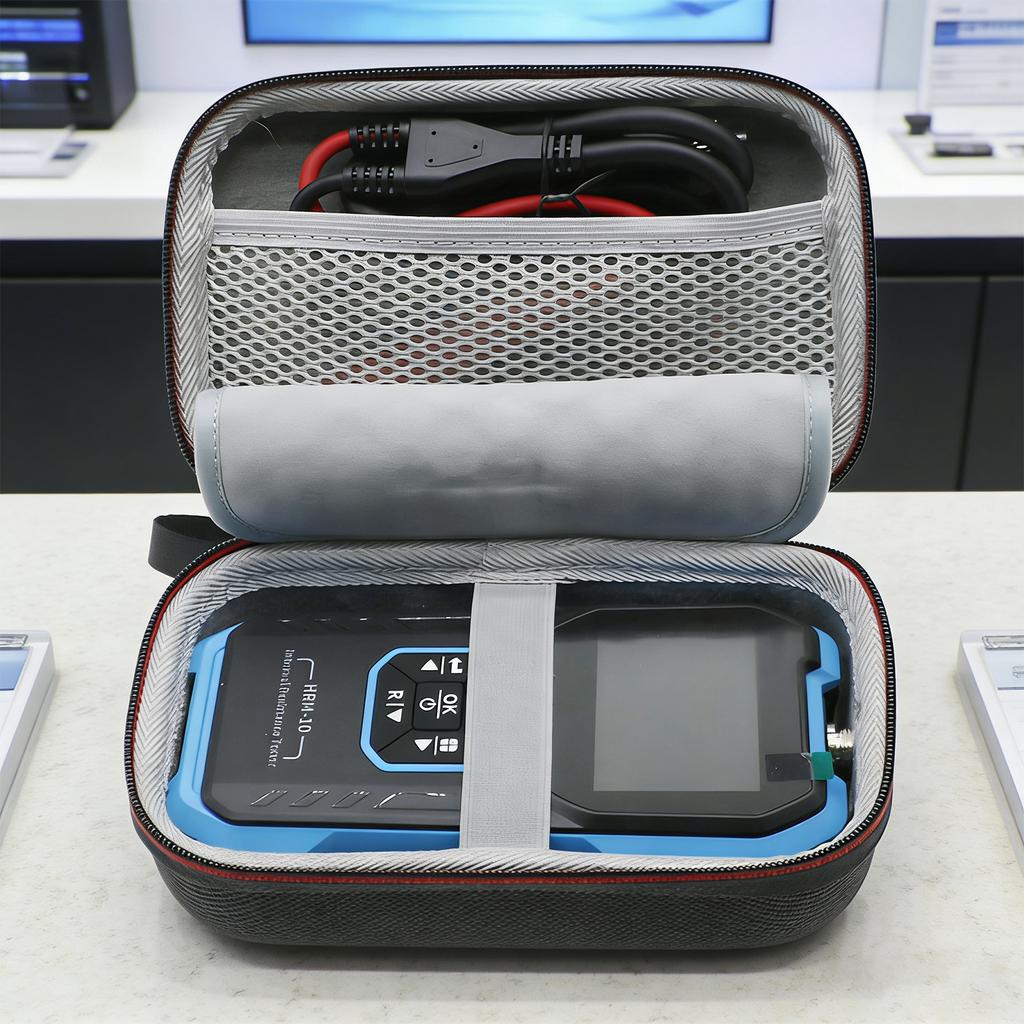 Travel Friendly Organizers Bag For HRM 10 Tester With Soft Interior And Convenient Handles