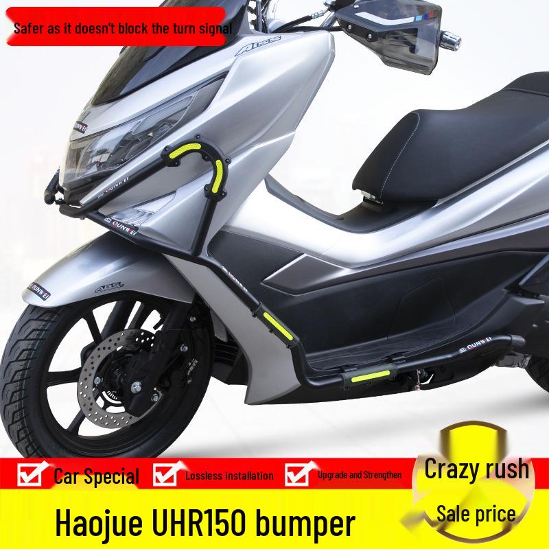Front Bumper & Exhaust Guard Parts for Haojue UHR150 HJ150T-28 (Model 25)