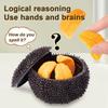 Neues 3D-Puzzle Seeigel Orange Knoblauch Montage Spielzeug Logisches Denken Praktische Gehirnleistung Puzzle Montage Kinder Puzzle Spielzeug
