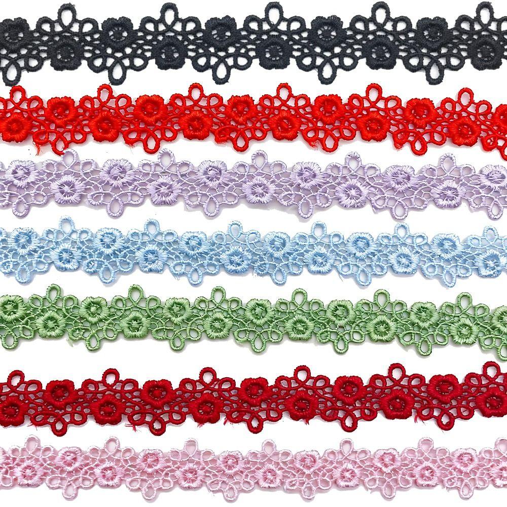 Variety Colour Embroidery Lace Polyester Material Handmade Accessories Apparel Accessories