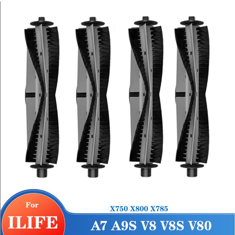 Cleaner Parts For iLife A7 A9S V8 V8s X750 X800 X785 V80 L100 Silvercrest SSR1 SSRA1 Rubber Kit Main Side Brush Hepa Filter