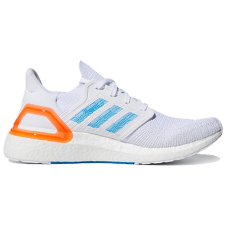 New Adidas Ultraboost 20 Primeblue 'White Blue' FY3458