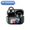 Clip on Bluetooth earphones Wireless Ear Clip Earphones Languages AI Real Time Translation Headphones Smart Bluetooth Earbuds