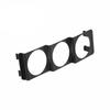 Universal 3-Slot 52mm Gauge Holder for Car Dashboard
