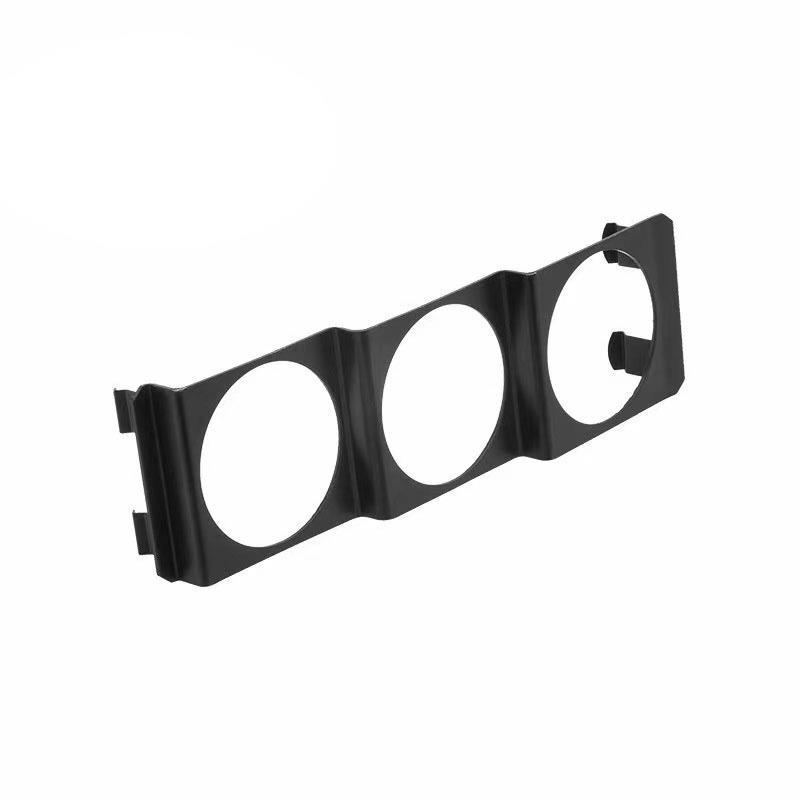Universal 3-Slot 52mm Gauge Holder for Car Dashboard