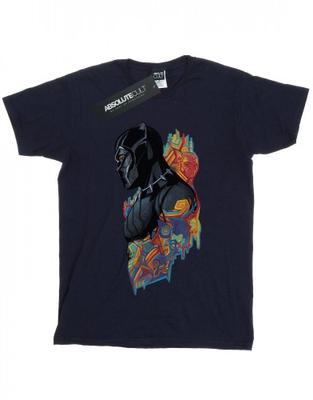 Black Panther Profil-T-Shirt für Jungen