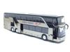 ABBT1 1:32 Hochwertiges Legierungs-Geschäftsbus-Modell Metall-Druckguss Simulation Luxus Doppel-Sightseeing-Bus Rückziehauto Spielzeug für Kinder