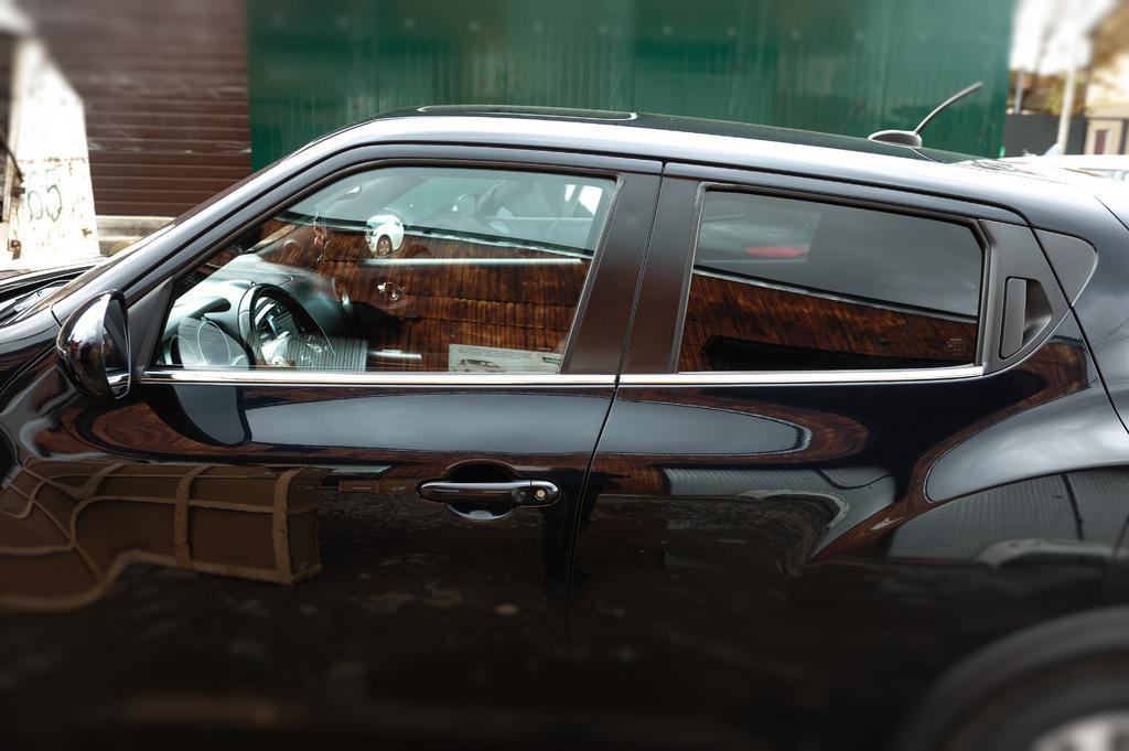 Glass Edging (4 Pcs, Stainless Steel) Carmos - Turkish Steel for Nissan Juke 2010-2019