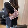 Underarm Small Bag Popular Fashion Spring and Summer New Shoulder Portable Crescent Bag Versatile Women's Bag