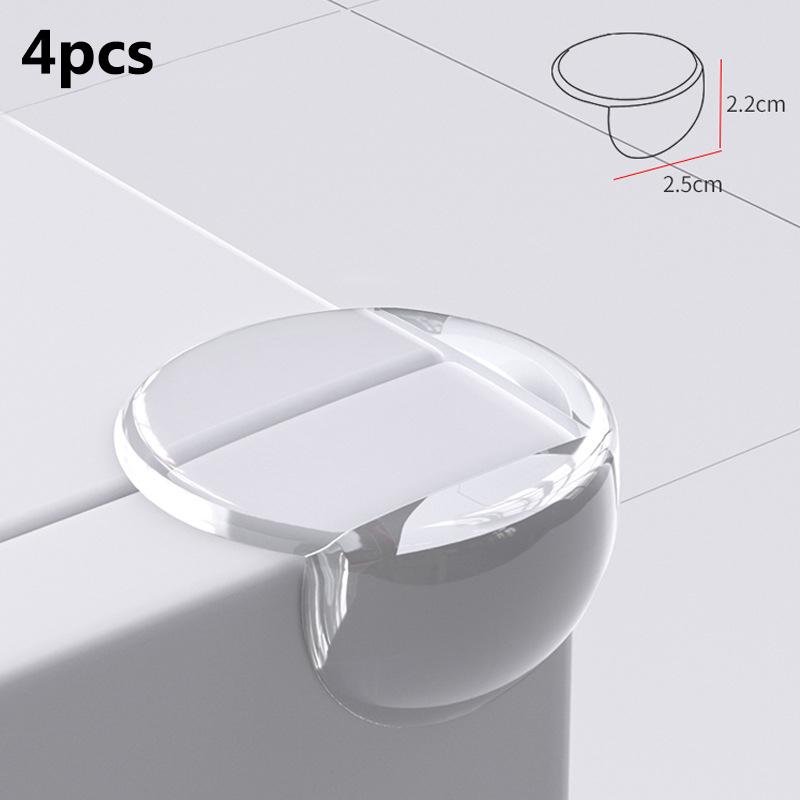 4Pcs Silicone Corner Protector for Children Baby Safety Table Edge Protection Cover Child Anticollision Table Corner Edge Guards