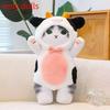 Cartoon Cat Mofusand Plush Toy With Become Panda Rabbit Bear Cow Design Gift For