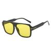 Vintage Classic Oversized Square Sunglasses Women Men Punk Big Frame Outdoor Driving Sun Glasses
