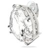 Swarovski Mesmera Earrings Jewelry Collection Rhodium Finish Clear Crystal, One Size., metal, no gemstones