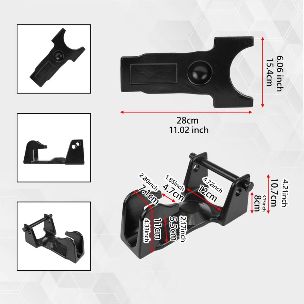 High Strength Gooseneck Coupler Trailer Lock Secure Hitch Pin Ball Locking Device for Rvs Caravan and Hauling Vehicles