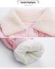 Girls' 2025 Fleece-lined Winter Coat: New Thickened Cotton Jacket for Autumn & Winter