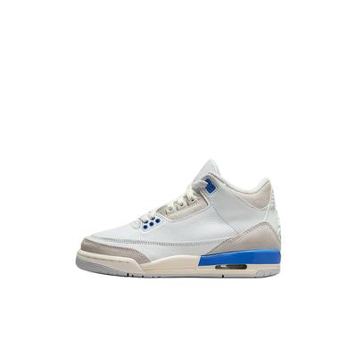 Air 3 Retro GS Lucky Shorts Kinder Sneaker Weiß Summit-White Hydrogen-Blue DM0967-101