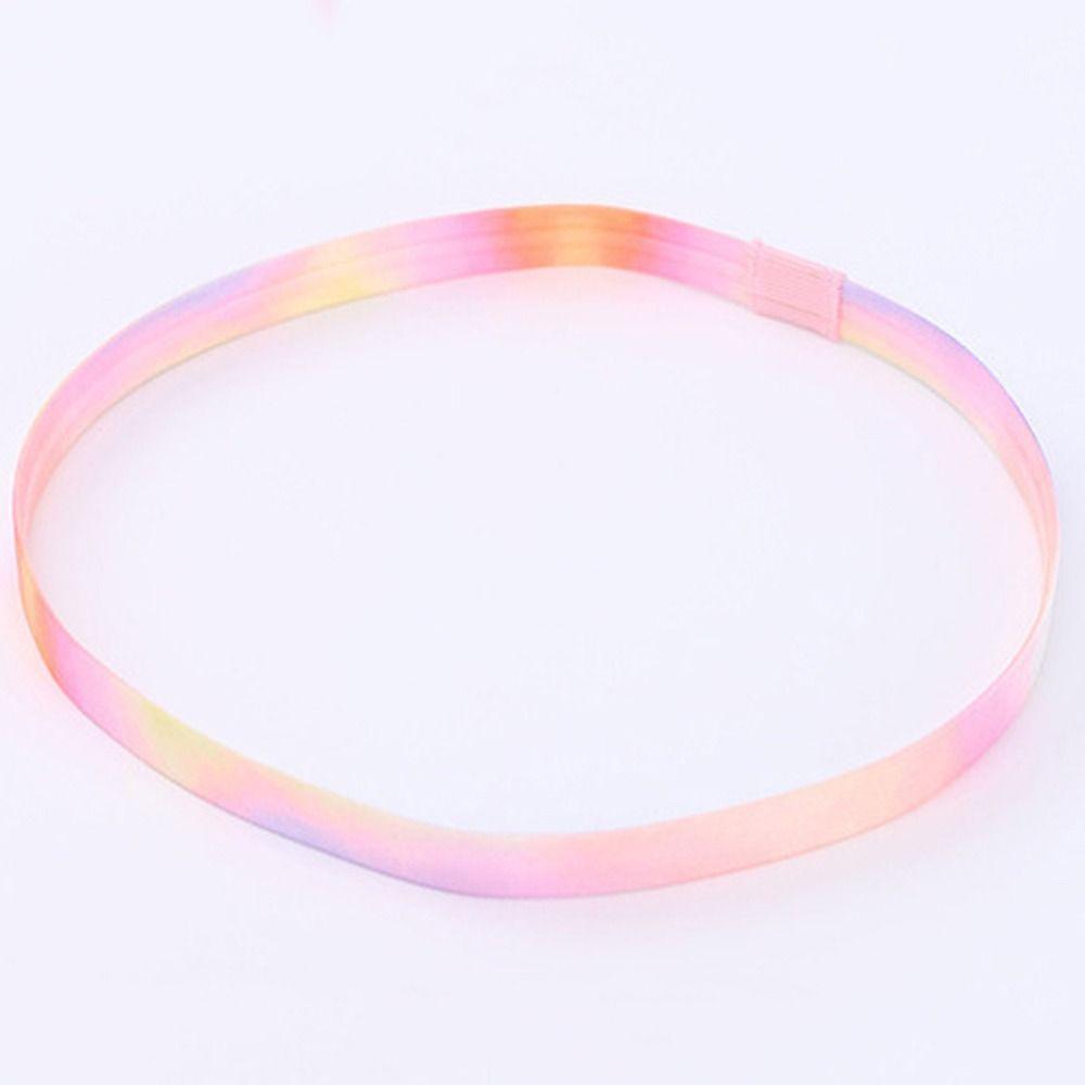 Headband Fitness Headband Sport Headband Yoga Hair Band Silicone Sweat Guide Hair Band