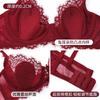 Sexy lace underwear thin rabbit ear cup large chest small large size underwear bra cover