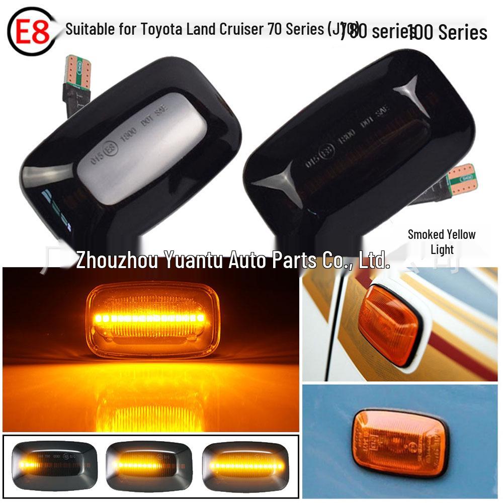 LED Turn Signal Side Marker for Toyota Land Cruiser 70-100 Series