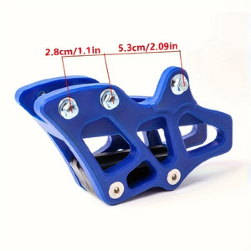 Motorcycle Blue Plastic Chain Guide & Slider Kit Direct Fit For Yamaha YZ450F YZ250F YZ125 Motocross Dirt Bike Accessories
