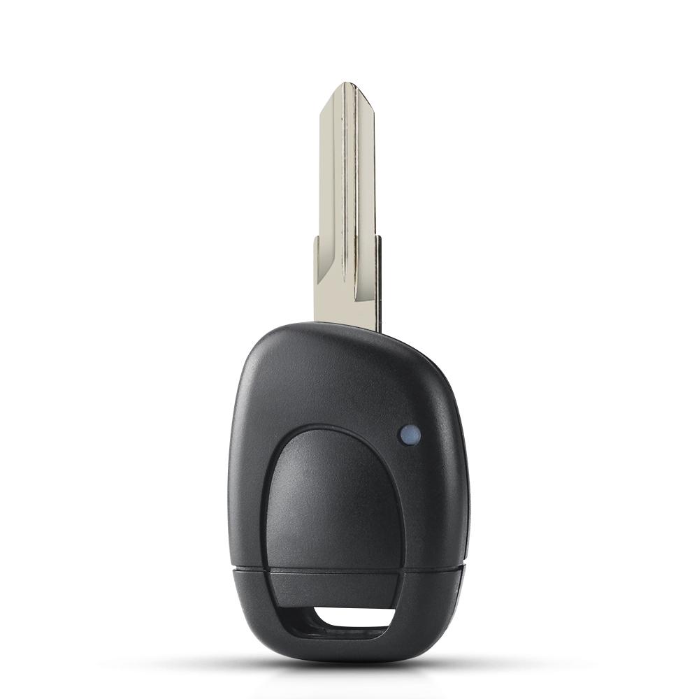 KEYYOU 1 Button Car Remote Key Shell Fob Case Cover For Renault Twingo Clio Kangoo Master NO Chip Uncut Blade Keyless Entry