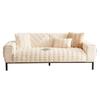Rabbit Plush Sofa Cushion Winter Thickened Anti Slip Seat Cushion Simple Modern Solid Color Sofa Cover