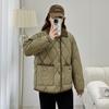 Padded-padded Clothes, New Fashionable and Foreign Loose and Versatile Short Padded Jackets, Winter Women's Coats