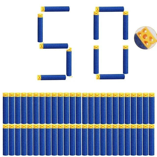 

Waffle Darts Hollow Out Soft Head Darts Refill Darts Bullet for Nerf N-Strike Elite Guns 7.2*1.3cm Blue Ammo Toy Gun Accessories
