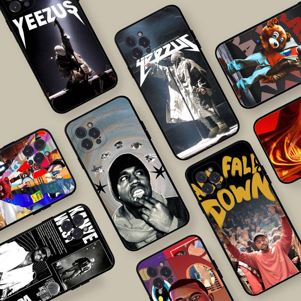 Rapper Kanye West YE Phone Case For IPhone 17 16 14 15 13 12 11 Pro Max Plus Silicone Soft Cover