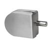 Glass Door Floor Lock Single Bolt Keyless Anti-Theft Locks Door Slide for Latch