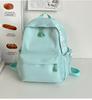 Schoolbag Japanese Ins Wind Soft Girl Cute Backpack Small Simple Casual College Student Lightweight Fresh Backpack