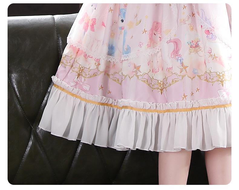 Lolita Princess Long Sleeve Birthday Dress for Girls - 2026 Spring Collection