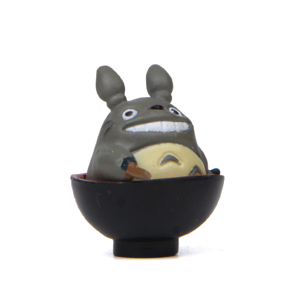 Tea Cartoon Cute Drinking Totoro Mini Model For Micro Landscape Prop Decoration