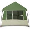 Family Tent with Roof Green and Beige 622 x 295 x 238 cm