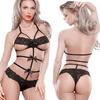 Sexy Lingeries Bowknot Bandage Backless Perspective Lace For Women
