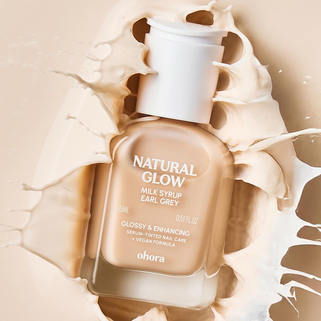 OHORA Sada posilovače nehtů Sirup Posilující péče o nehty Lesk 10 ml x2 (10 X 10)