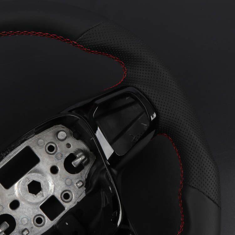Fit for Ford Transit Custom 2019+ Perforated Leather Steering Wheel Replacement