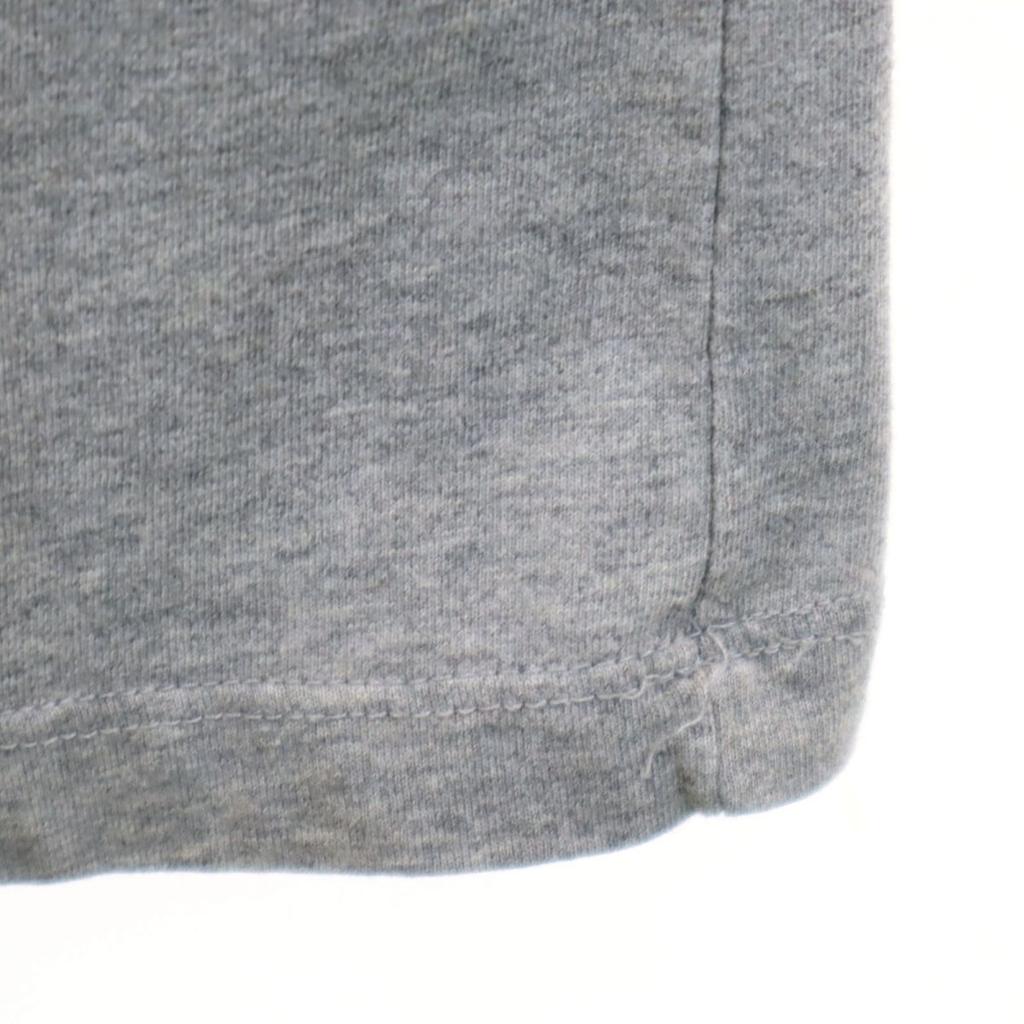 Maison Kitsune Druck Kurzarm T-Shirt XS grau Herren Gebraucht