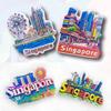 Singapore Refrigerator Stickers Merlion Souvenirs Golden Sand Hotel Fridge Magnets Home Decoration Wedding Gifts